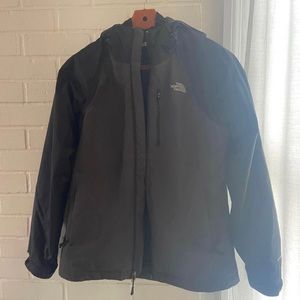 North Face Ski Jacket black and grey size S